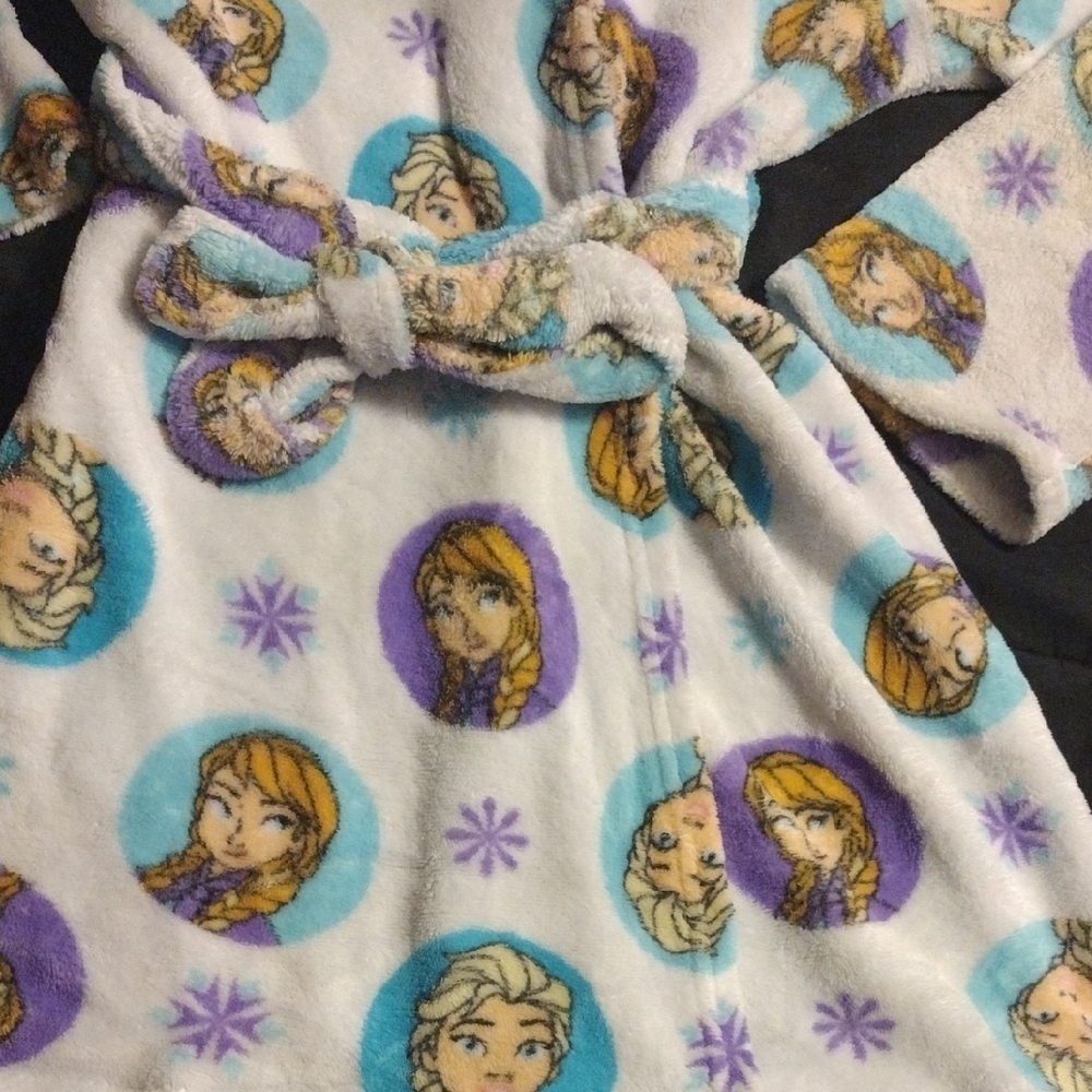 Kids Pajamas with Hood - White and Purple - Picture 8 of 8